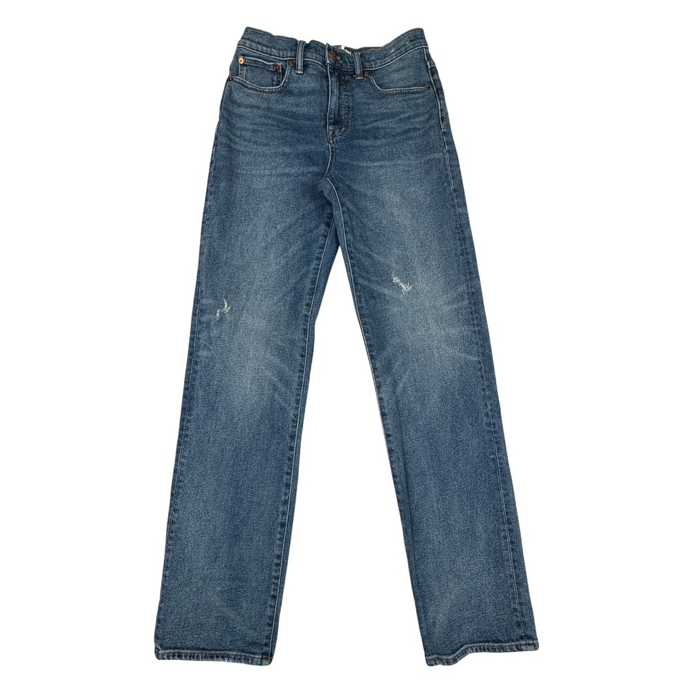 Madewell The Rail Straight‎ Jeans Medium Wash Women's 25